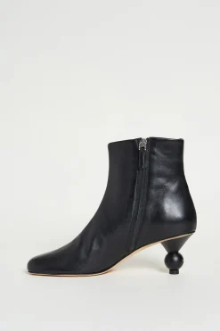 Stivaletto in pelle - Nero