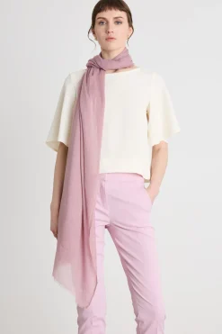 Stola crepe leggera - Rosa
