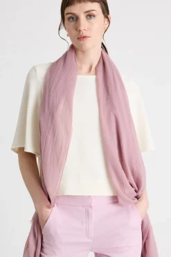 Stola crepe leggera - Rosa