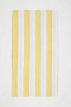 Telo da mare leggero - Giallo