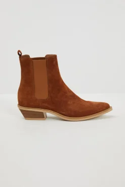 Texani in pelle - Caramello