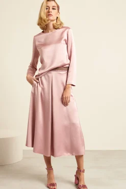 Top con maniche lunghe - Rosa