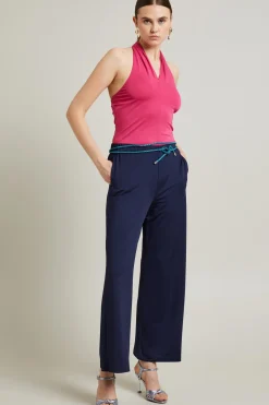 Top in jersey - Fucsia