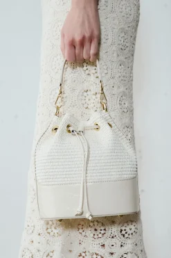 Top con foulard - Bianco