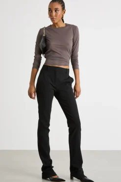 Top in jersey leggero - Grigio