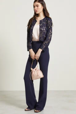 Top in raso con spalline - Rosa Pastello