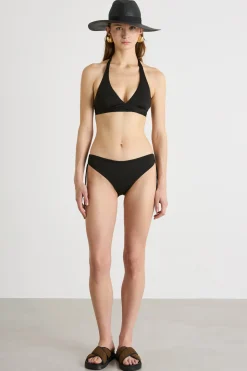 Top mare in jersey ultra sottile - Nero
