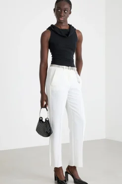 Top off shoulder - Nero