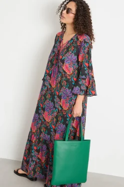 Tote bag con sacca interna - Verde