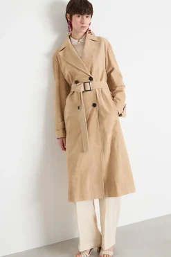 Trench doppiopetto - Beige
