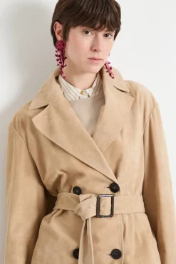 Trench doppiopetto - Beige