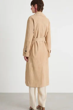 Trench doppiopetto - Beige