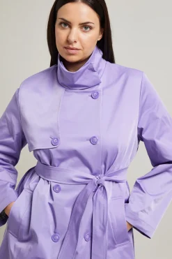 Trench in gabardina - Lilla