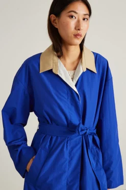 Trench in tela antigoccia - Bluette