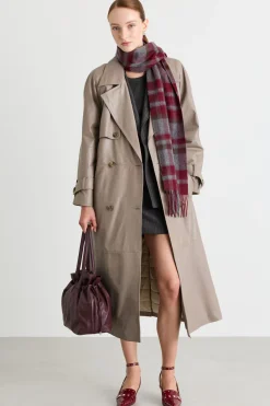 Trench leggermente imbottito - Grigio