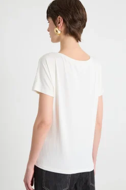 T-shirt aderente - Bianco