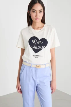 T-shirt a maniche corte - Bianco