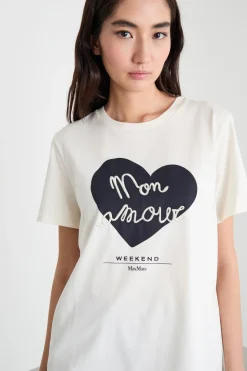 T-shirt a maniche corte - Bianco