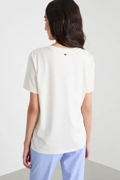 T-shirt a maniche corte - Bianco