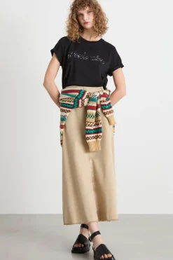 T-shirt a maniche corte - Nero