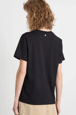 T-shirt a maniche corte - Nero
