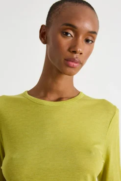 T-shirt asimmetrica - Verde
