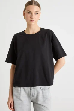 T-shirt boxy - Nero