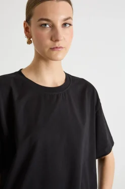 T-shirt boxy - Nero