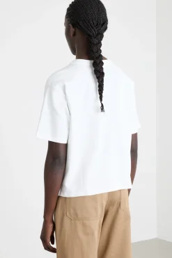 T-shirt con motivo stampato - Bianco
