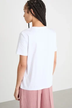 T-shirt con stampa - Bianco