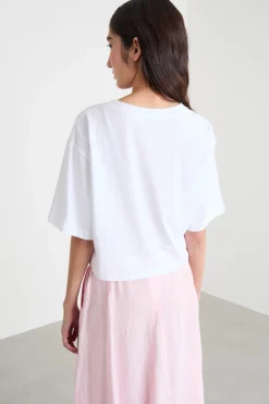 T-shirt con stampa - Bianco