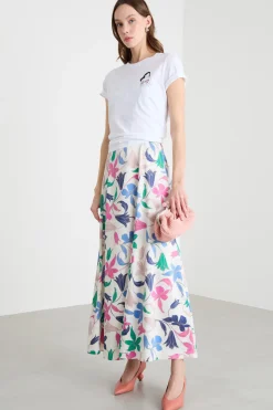 T-shirt con stampa - Bianco