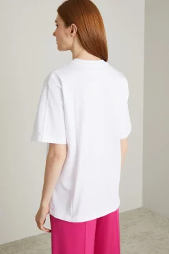 T-shirt con stampa - Bianco