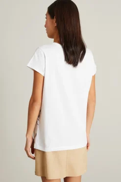 T-shirt con stampa - Bianco
