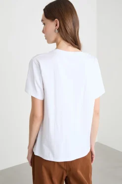 T-shirt con stampa - Bianco