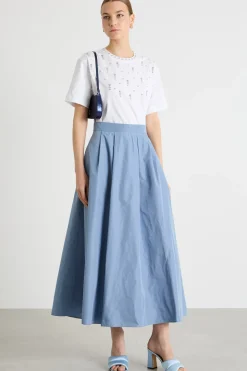 T-shirt con strass - Bianco