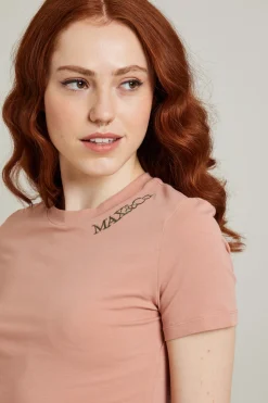 T-shirt cropped - Rosa Pesca