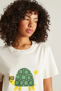 T-shirt in cotone - Bianco