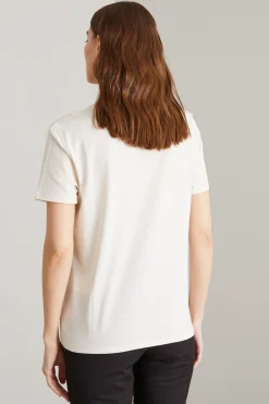 T-shirt in cotone - Bianco