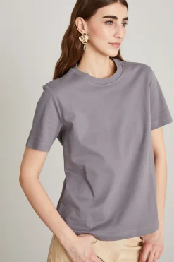 T-shirt in cotone - Grigio