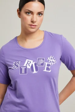 Tshirt in cotone - Lilla