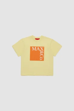 T-shirt in jersey BAMBINI - Giallo