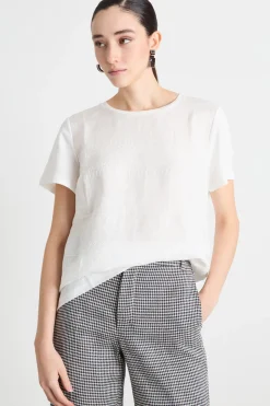 T-shirt in jersey - Bianco