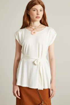 Tshirt in jersey - Bianco