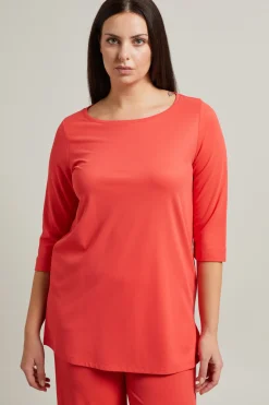 Tshirt in jersey - Corallo