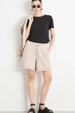 T-shirt in jersey - Nero