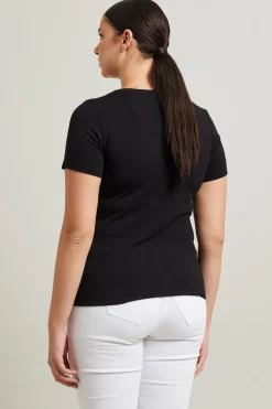 Tshirt in jersey - Nero