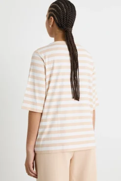 T-shirt in jersey - Rosa