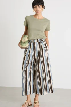 T-shirt in jersey - Verde
