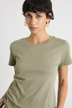 T-shirt in jersey - Verde
